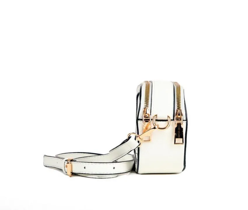 QUEENS DESIGNS Crossbody|Handbags>Clear Bag-Double Zip Handbag