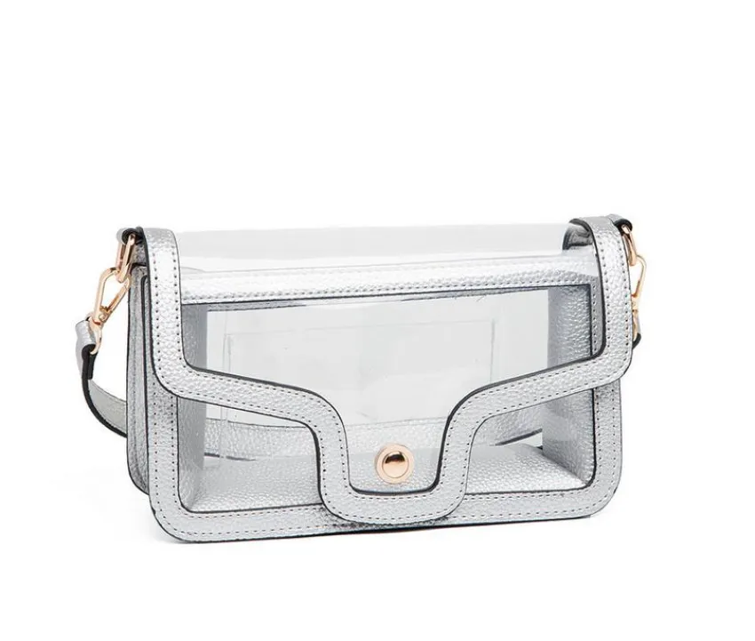 Clear Bag-Envelope Style Handbag|QUEENS DESIGNS
