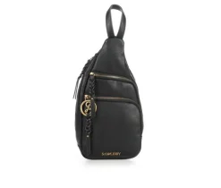 Distressed Sling Handbag|Sam & Libby