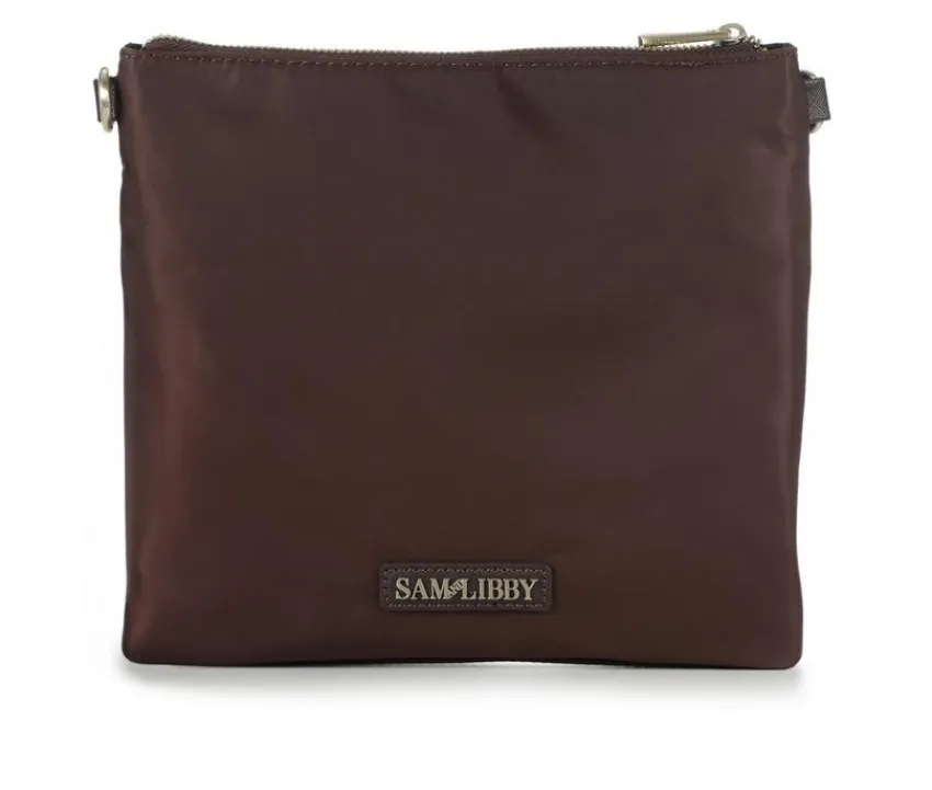 Sam & Libby Crossbody|Handbags>Saffiano Trim Xbody Handbag