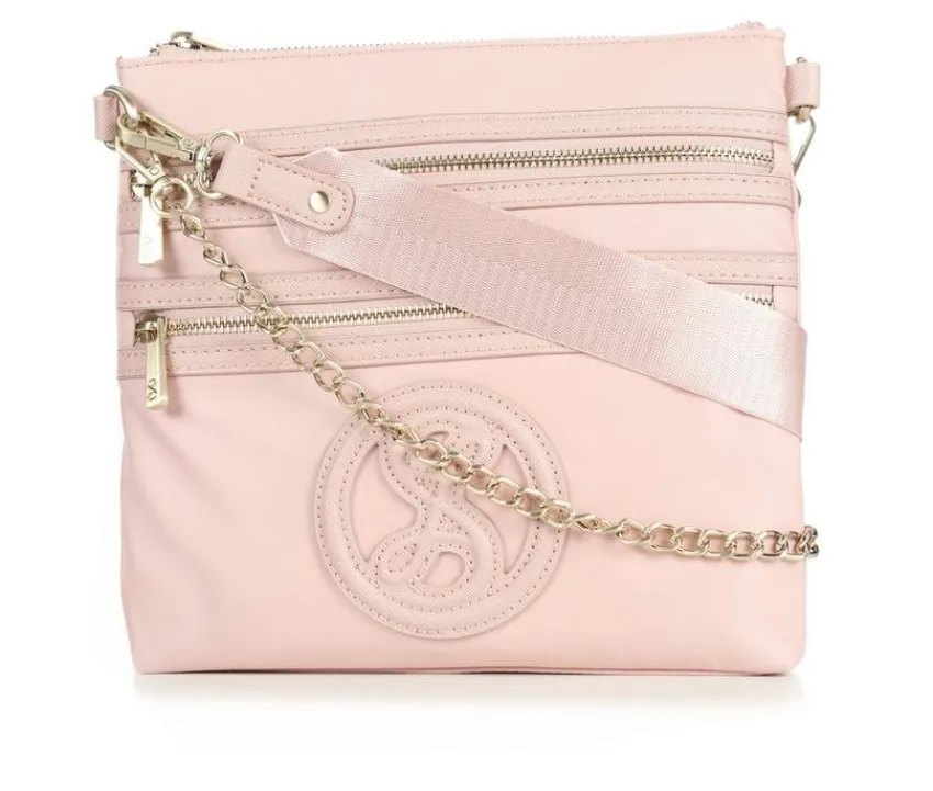 Saffiano Trim Xbody Handbag|Sam & Libby Outlet