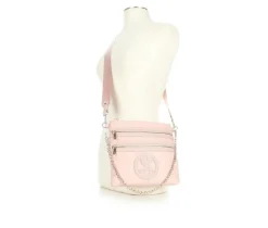Saffiano Trim Xbody Handbag|Sam & Libby Outlet