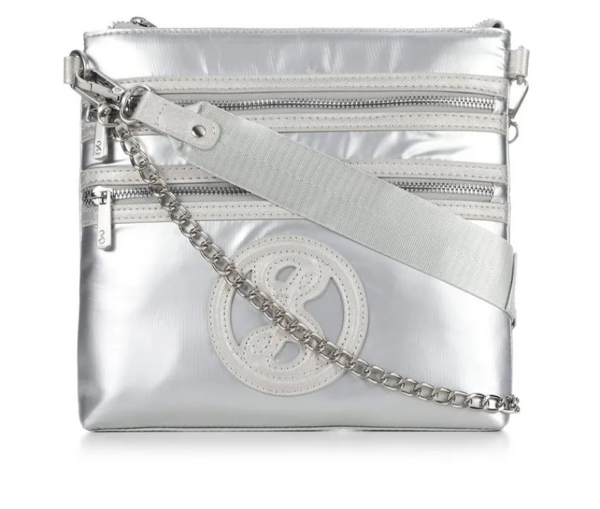 Sam & Libby Crossbody|Handbags>Saffiano Trim Xbody Handbag