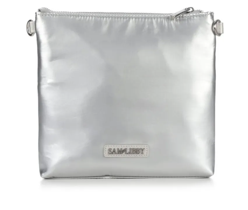 Sam & Libby Crossbody|Handbags>Saffiano Trim Xbody Handbag