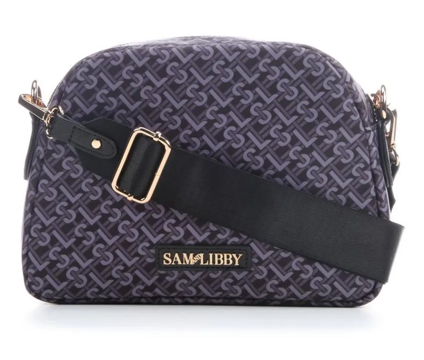 Sam & Libby Crossbody|Handbags>SL Block Print Xbody Handbag