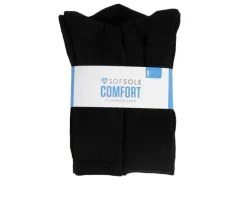 Sof Sole Socks>6 Pair Comfort Cushioned Crew Socks