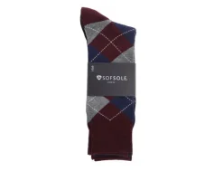 Men’s 3-Pack Crew Socks|Sof Sole Sale