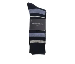 Sof Sole Socks>Men’s 3-Pack Crew Socks