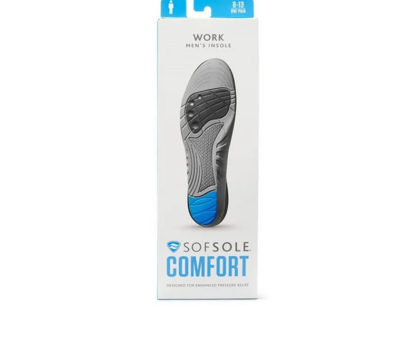 Sof Sole Insoles>Men's Work Insoles