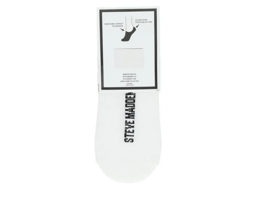 Steve Madden Socks>6 Pack Embroidered Bow Sneaker Socks