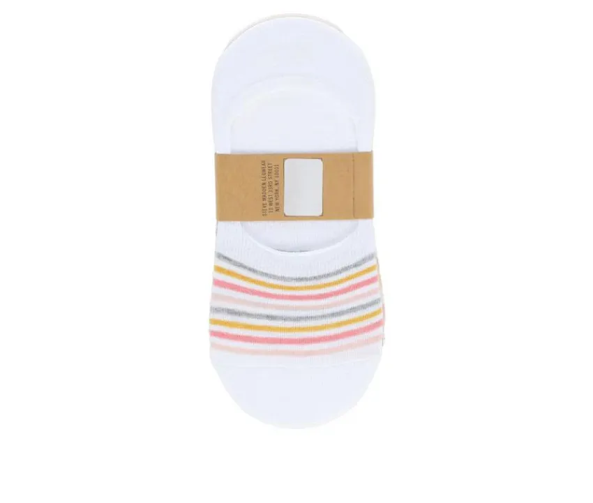Steve Madden Socks>5 Pack Patterned Foot Liner Socks