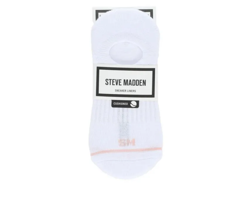 Steve Madden Socks>6 Pack SM Logo Sneaker Liner HC Socks