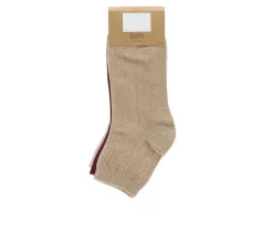 3 Pack Women's Cotton Knit Quarter Socks|Steve Madden Outlet
