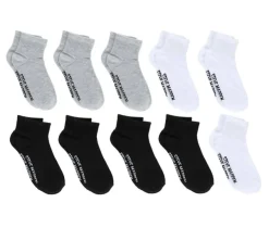 10 Pair Womens Quarter Socks|Steve Madden Clearance