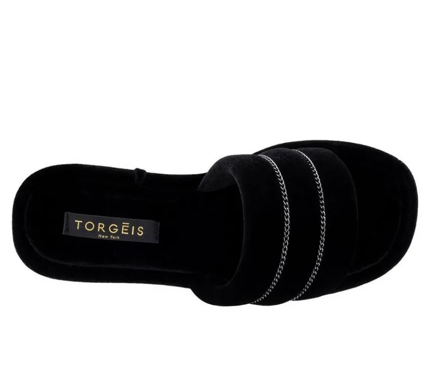 Georgina Slide Sandals|Torgeis Clearance