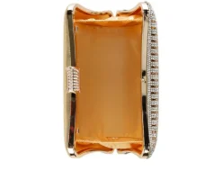 Crystal Curve Clutch|Vanessa Hot