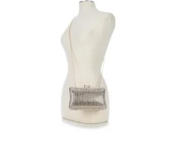 Crystal Curve Clutch|Vanessa Hot