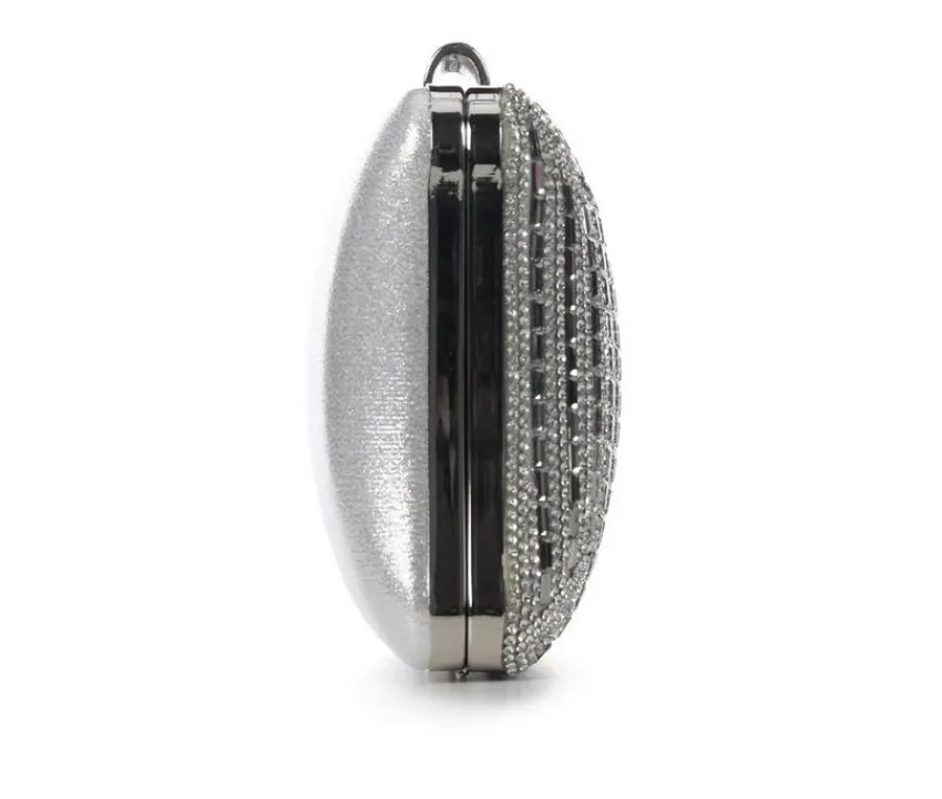 Vanessa Clutches & Evening Bags|Handbags>Crystal Curve Clutch