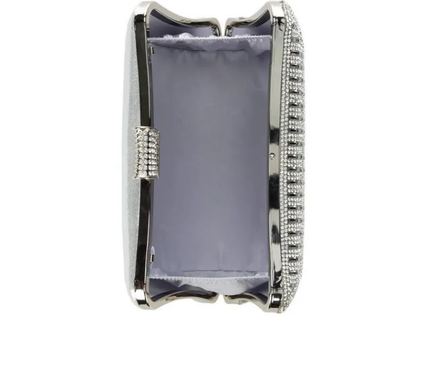 Vanessa Clutches & Evening Bags|Handbags>Crystal Curve Clutch