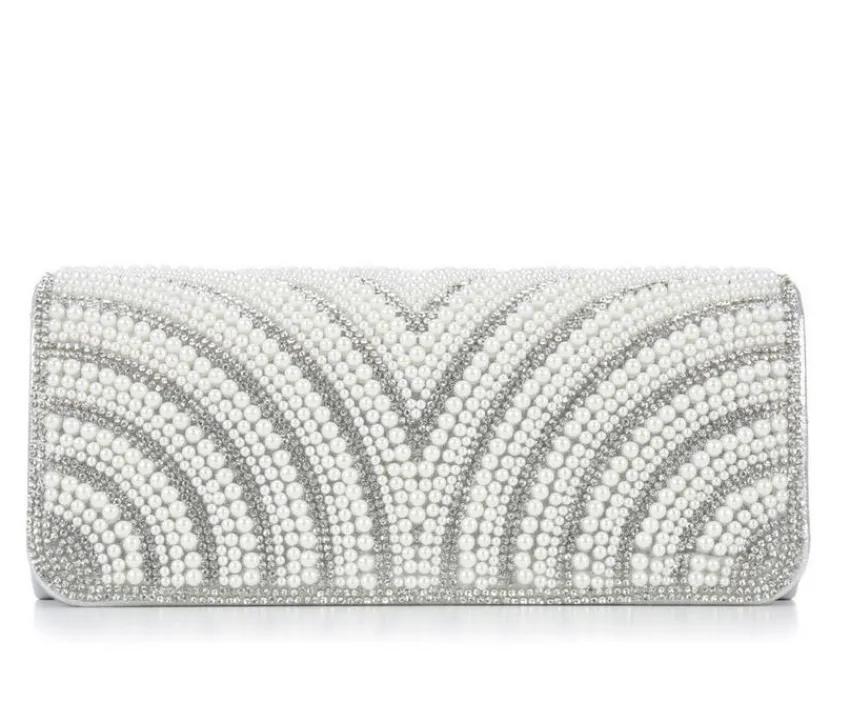 Vanessa Clutches & Evening Bags|Handbags>Pearl Clutch