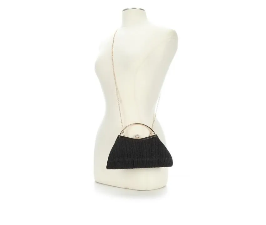 Small Pleated Clutch with 2 straps|Vanessa Best
