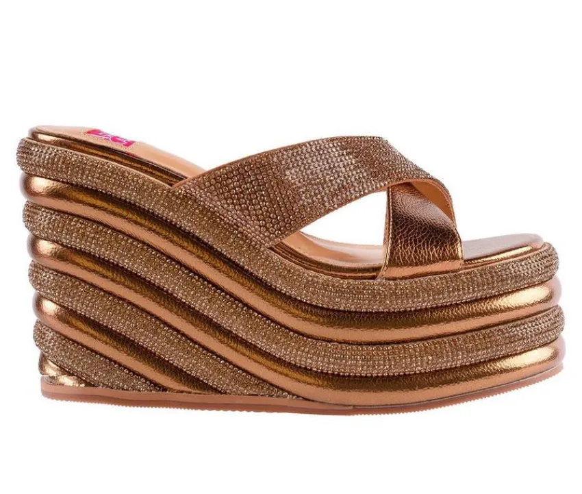 Women's Carnival Platform Wedge Sandals|Ashley Kahen Best
