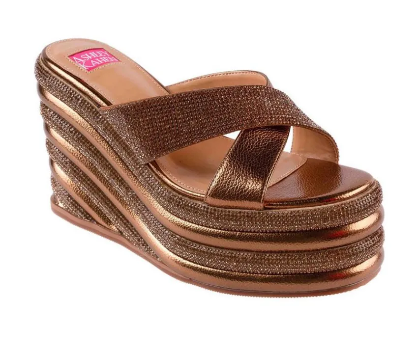 Women's Carnival Platform Wedge Sandals|Ashley Kahen Best