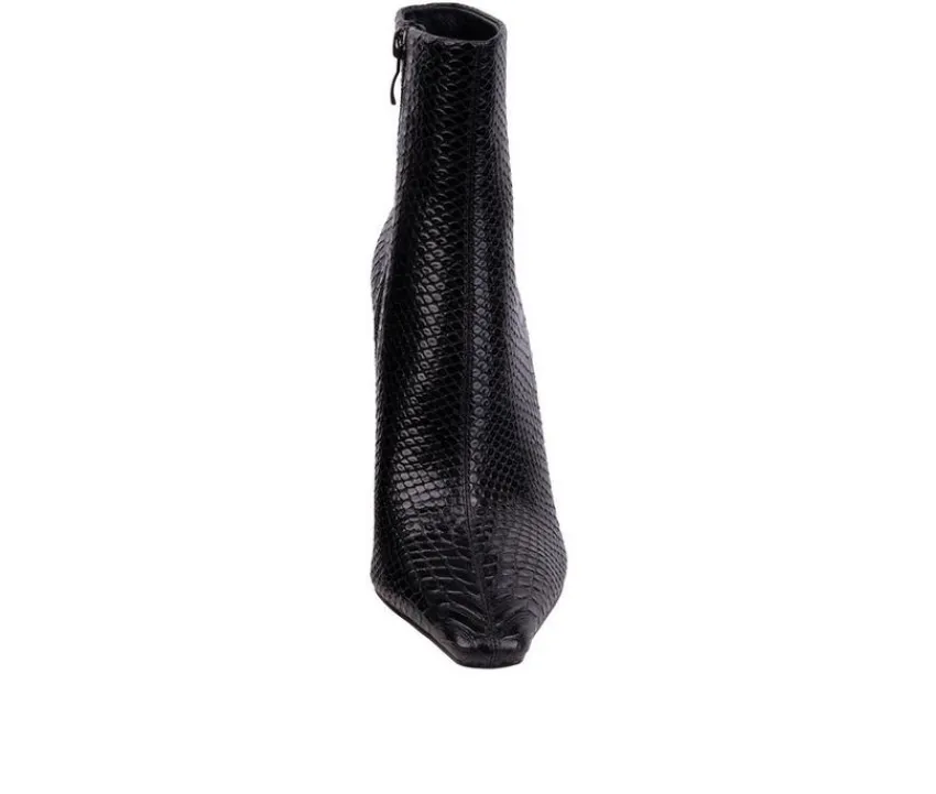 Women's Glam Heeled Booties|Ashley Kahen Outlet