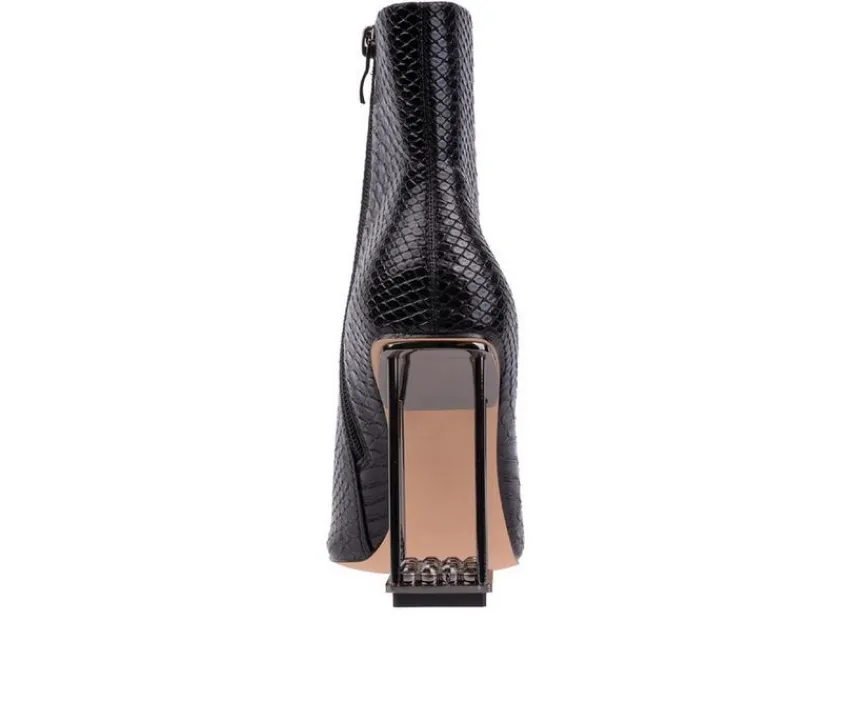 Women's Glam Heeled Booties|Ashley Kahen Outlet