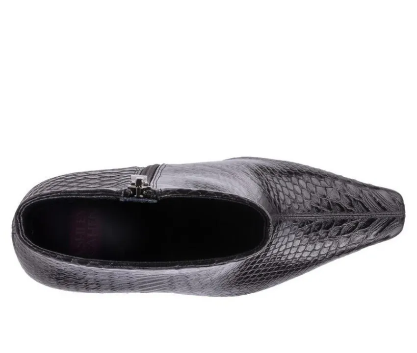 Women's Glam Heeled Booties|Ashley Kahen Outlet