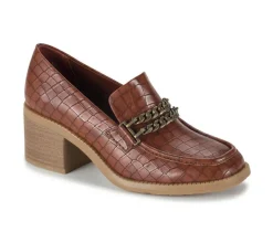 Women's Athena Loafer Heels|Baretraps