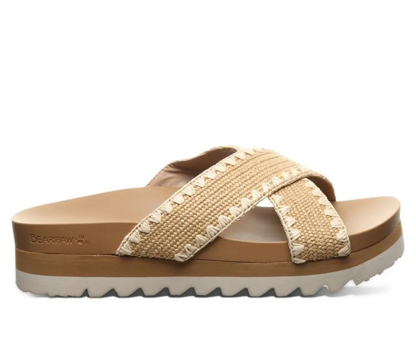 Bearpaw Sandals>Women's Carina Platform Footbed Sandals