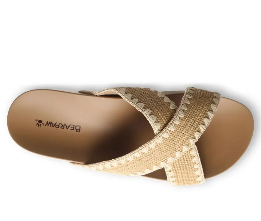 Bearpaw Sandals>Women's Carina Platform Footbed Sandals