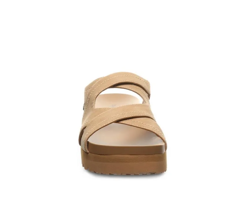 Bearpaw Sandals>Women's Crux Platform Footbed Sandals