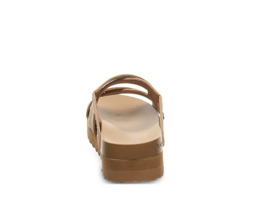 Bearpaw Sandals>Women's Crux Platform Footbed Sandals