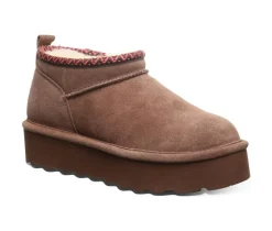 Bearpaw Cozy>Women's Retro Super Short Deco Platform Winter Booties