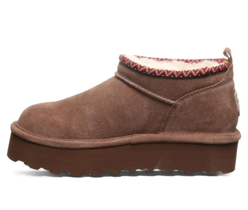 Bearpaw Cozy>Women's Retro Super Short Deco Platform Winter Booties