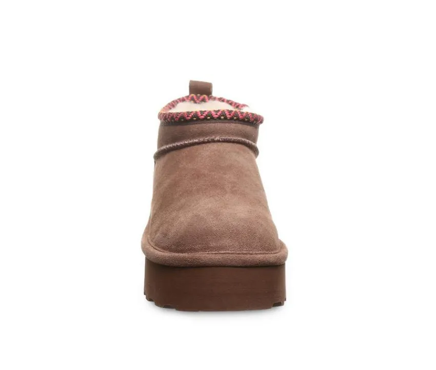 Bearpaw Cozy>Women's Retro Super Short Deco Platform Winter Booties