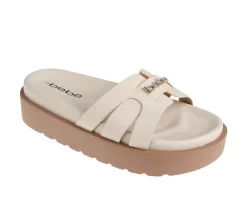 Women's Phoebe Footbed Sandals|Bebe Online
