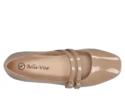 Women's Davenport Mary Jane Flats|Bella Vita Online