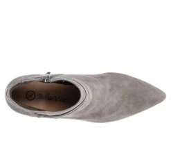 Women's Jani Kitten Heel Booties|Bella Vita Outlet