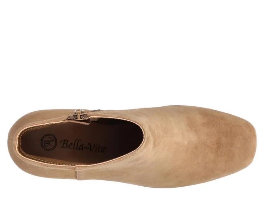 Women's Wilma Heeled Booties|Bella Vita Discount