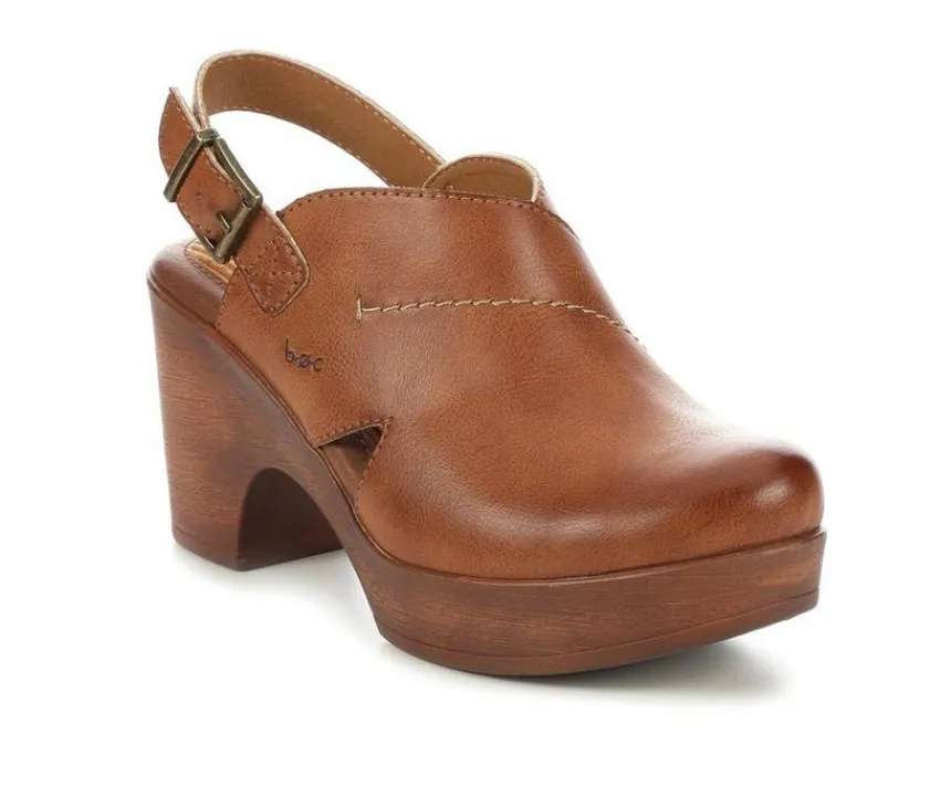 Women's Cecila Heeled Clogs|BOC Discount