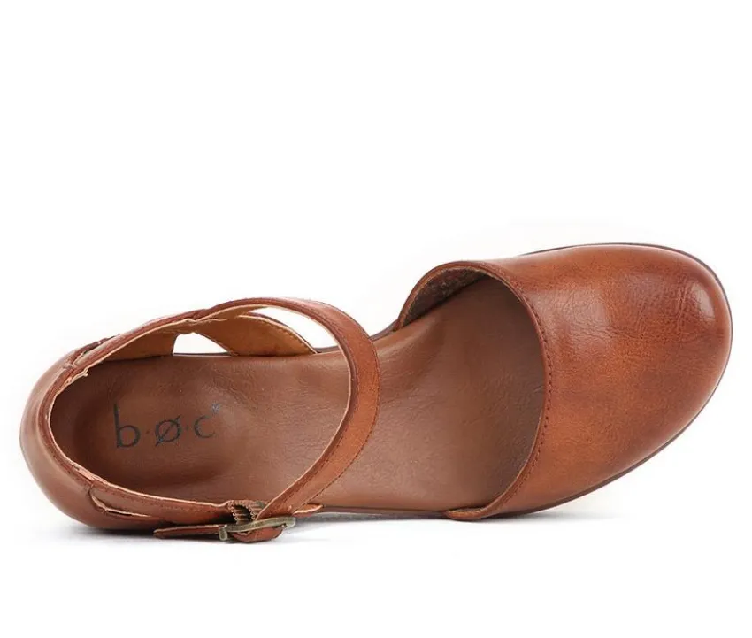 BOC Pumps & Heels|Clogs & Mules>Women's Derby Wedge Clogs
