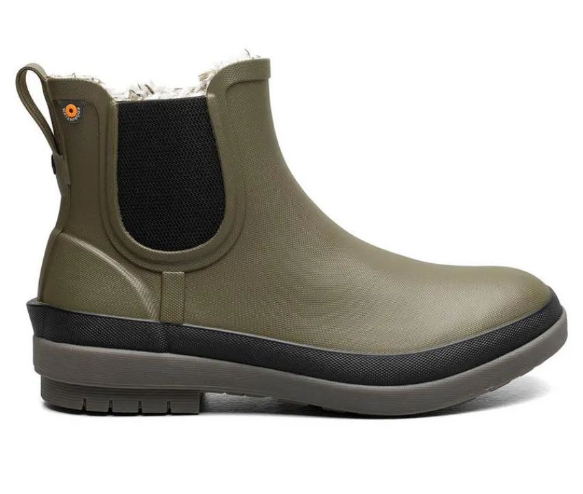 Women's Amanda Plush II Chelsea Waterproof Boots|Bogs Footwear Discount