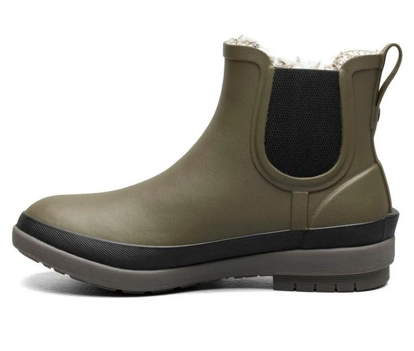 Women's Amanda Plush II Chelsea Waterproof Boots|Bogs Footwear Discount