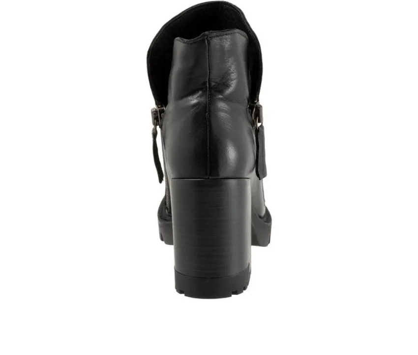 Women's Elliott Heeled Booties|Bueno New