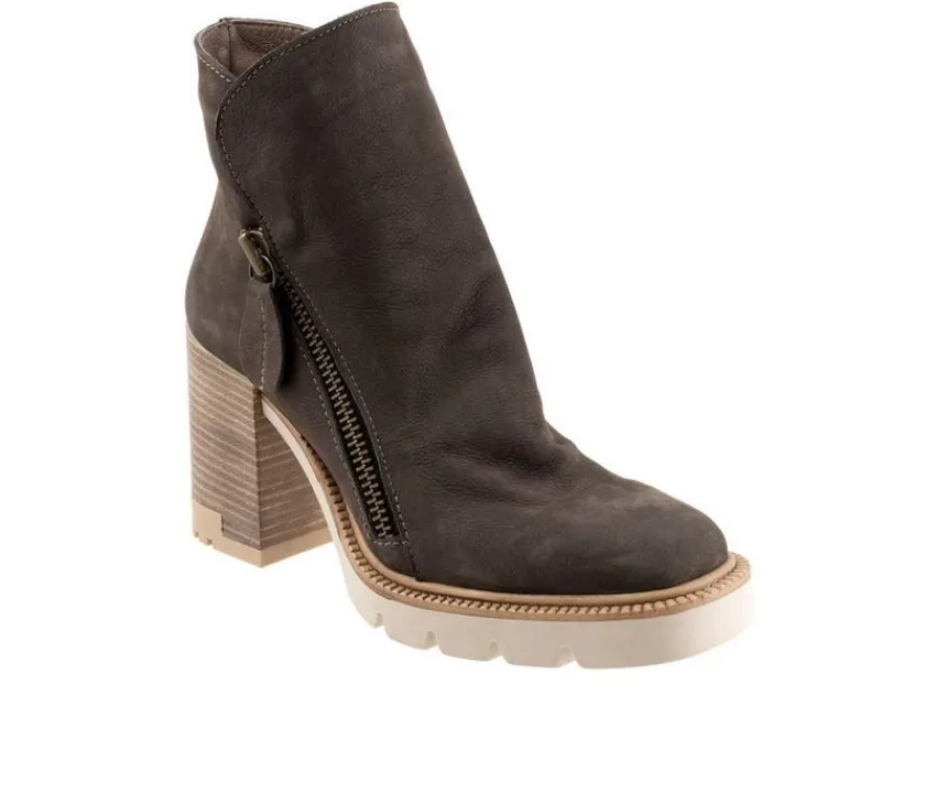 Women's Elliott Heeled Booties|Bueno Best
