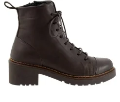 Bueno Lace Up|Boots & Booties>Women's Nikita Combat Booties