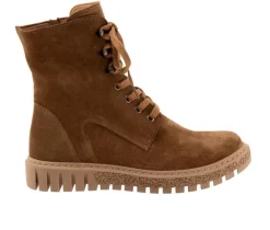 Bueno Lace Up>Women's Scarlett Combat Boots